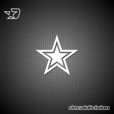 Christmas Star Sticker F